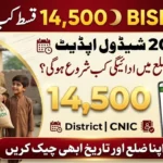 8171 BISP Rs14500 Payment 2026 Start Date and Schedule Update